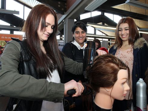 Friseur-Werkstatt auf der regioUP!